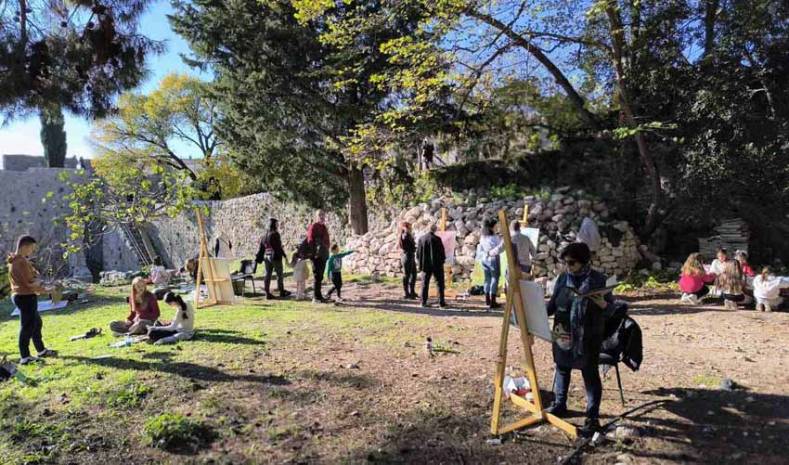  Street in Art- Oliva u sklopu Maslinijade u Starom Baru (izložba i likovna kolonija) održan je danas