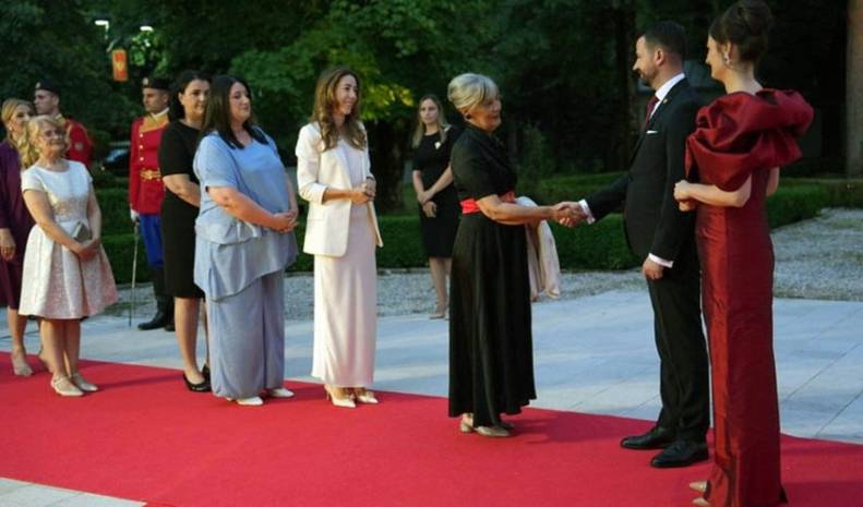 Svečani prijem na Cetinju...